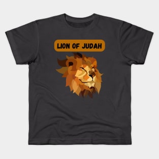 LION DE JUDAH Kids T-Shirt